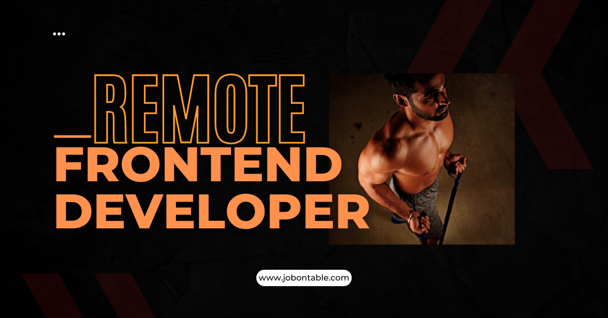 The Role of a Remote Frontend Developer at ValueLabs