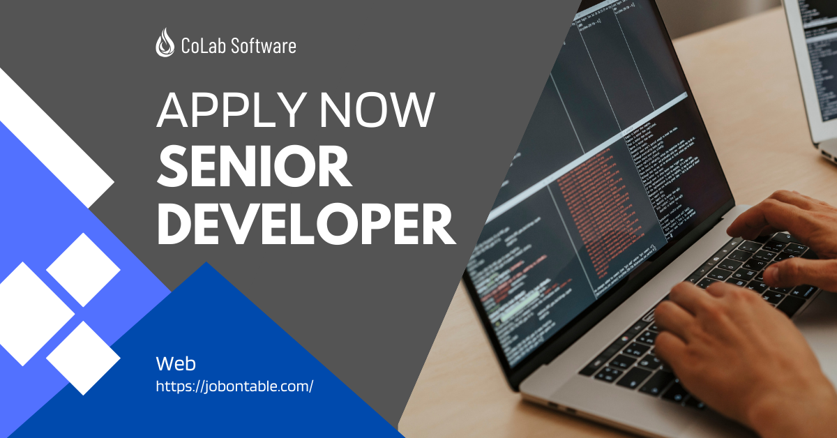 Senior Developer Position at CoLab Software