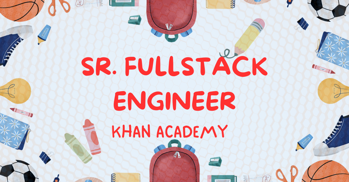 Sr. Fullstack Engineer II, Product