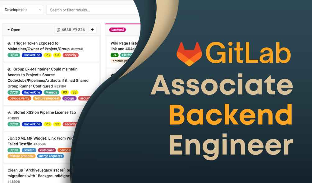 Remote Associate Backend Engineer – Create or Govern at GitLab